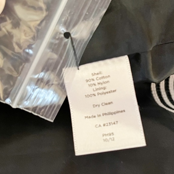 NWT Talbots Black Stripe Blazer - Picture 14 of 14